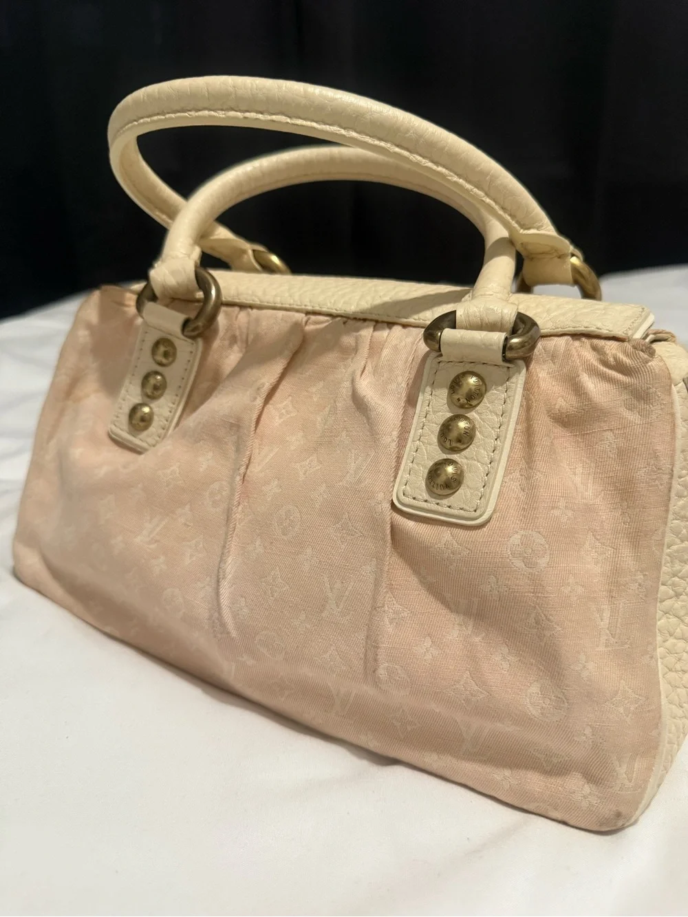 Louis Vuitton Monogram Mini Lin Trapeze PM
